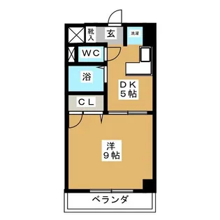 YRレジデンス【5階】の間取り