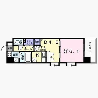 ルービアーレ【5階】の間取り