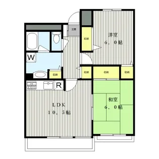 サンガーデン菊名【2階】の間取り