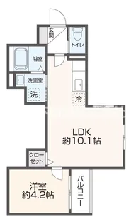 GoodLife 小阪本町【2階】の間取り