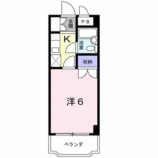 レジデンスクレイン【3階】の間取り