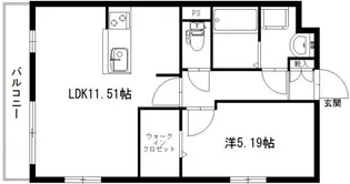 ARIA【4階】の間取り