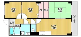 コンチネンタル鶴見【2階】の間取り