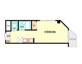 エルロード有馬・香里【3階】の間取り