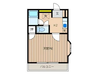アミューズメント松島【1階】の間取り