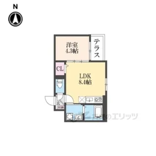 LUANA【1階】の間取り