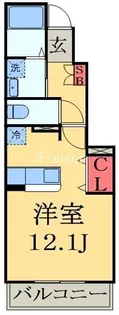 カルムメゾン【1階】の間取り