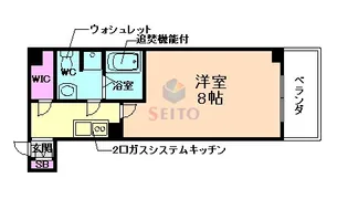 Ritz SQUARE domani【2階】の間取り