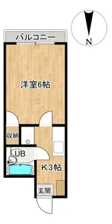 ロイヤルプラザ【2階】の間取り