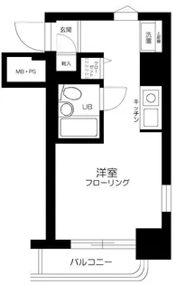 メゾン・ド・ヴィレ住吉【5階】の間取り