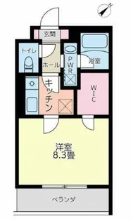 スカイサリオンI【2階】の間取り