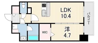サンセール西宮【2階】の間取り