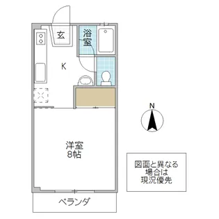 プレステージ II【2階】の間取り