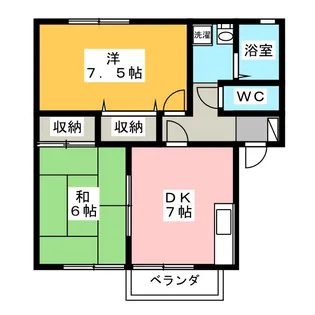 リューベックJ・T・I【2階】の間取り