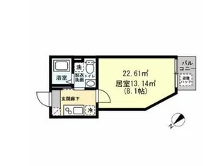 リヴィエールII【2階】の間取り