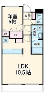 リュミエール咲が丘【3階】の間取り