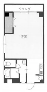公園マンション【3階】の間取り