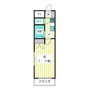 秋の陽の【3階】の間取り