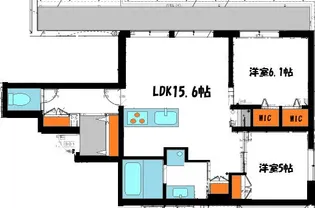 へーベルメゾンアルカンシェル【3階】の間取り