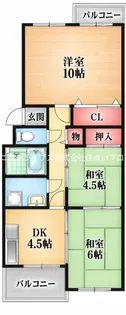 pyramidmansion【3階】の間取り