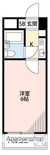ジュネパレス新松戸第14【6階】の間取り