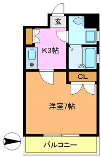 東京都墨田区立花3【マンション】の間取り