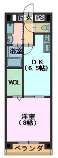 プレザン本山【5階】の間取り