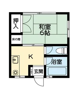 シティハイムイマムラ【2階】の間取り