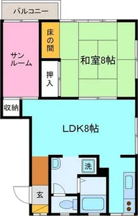 エムズハウス【1階】の間取り