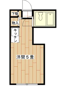 ポセイドン鎌倉【1階】の間取り
