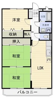 アネックス【4階】の間取り