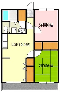 メゾン・ド・荒川【2階】の間取り