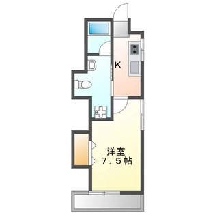 若葉マンション【2階】の間取り