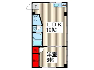 アサヒメゾン【2階】の間取り