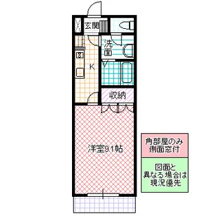 サウザンガーデン【1階】の間取り