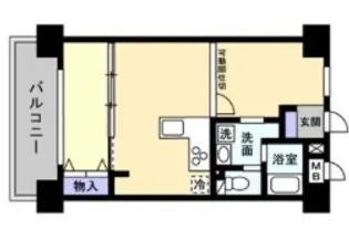 アルティザ倉敷【8階】の間取り
