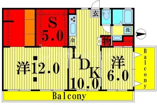 KORUTESHIYA【2階】の間取り