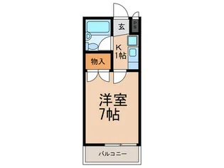 ユニック六甲II【3階】の間取り