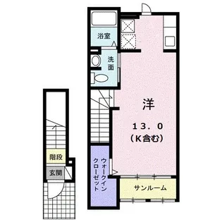フレミールヴァン C【2階】の間取り