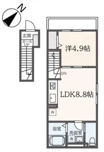 ウィステリア鶴ヶ峰【2階】の間取り