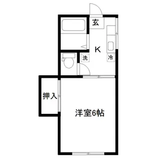 フォーブルこはた【1階】の間取り