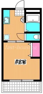 サンパレス三鷹【1階】の間取り