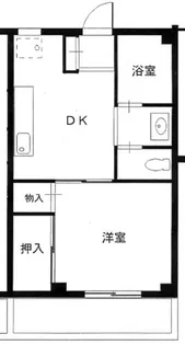 サンスクウェア【2階】の間取り