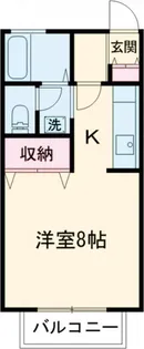 メゾン・リブレ【1階】の間取り