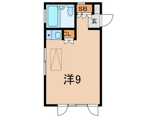 コ-ポFUSHIMI【1階】の間取り