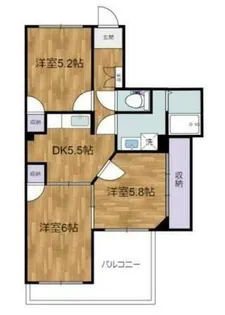 大竹ビル【5階】の間取り