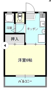 ハイツ上宇部の間取り