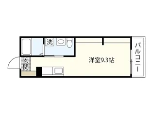 ソシエテ海田・畝【2階】の間取り