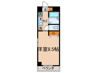 NKハイツ【5階】の間取り