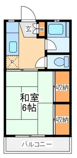 ネギビレッヂ【2階】の間取り